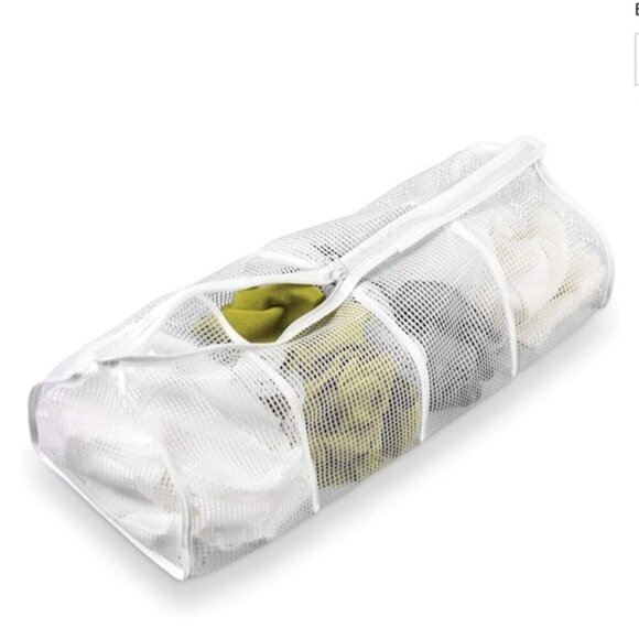 Honey-Can-Do Hosiery Laundry Wash Bags 4 Compartments Zippered 2 Piece Set NEW - Picture 3 of 14